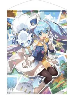 雪ミク+アローラロコン ストラップ＆缶バッジ 3個セット+ラゲッジタグ