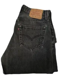 90年代　Levi's 501 USA製　後染めブラックデニム