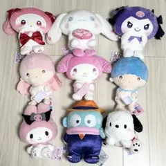 サンリオキャラクターズぬいぐるみ　9個