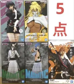 一番くじ BLEACH 黒崎一護 更木剣八 浦原喜助 特記戦力 4体セット