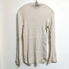 UNIQLO×マメクロゴウチ タートルニットセーター アイボリー L