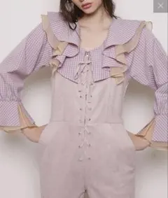 新品タグ付き　Seemi by NICECLAUP フリルアソートブラウスのサムネイル
