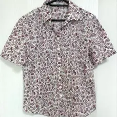 美品✰マドモアゼルノンノン✰ 麻100%ハワイ柄素敵なシャツМ - メルカリ