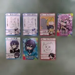 にじさんじチップス　カード　(一部折れあり)