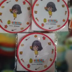 ゆるキャン△ カレーメシ オリジナルプレート 3枚セット