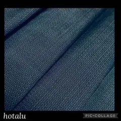 けい様専用♦️アンティーク・着物 紬生地 1枚（35×310㎝）上質 紺色 日本的