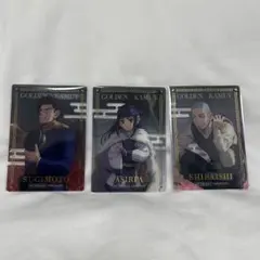 【非売品】ゴールデンカムイ PLAZA クリアカード　杉本　白石　アシㇼパ