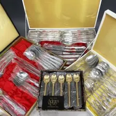 カトラリー まとめて 大量 スプーン フォーク ナイフ ロングスプーン