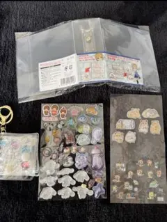 ３穴リングファイル・おすそ分けシール・おすそ分けミニシール帳　完成品