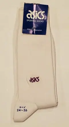 신제품 아식스 양말 TZ9823 24-26cm 화이트 삭스
