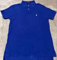 POLO RALPH LAUREN カスタムフィット ポロシャツ ブルー 青 S
