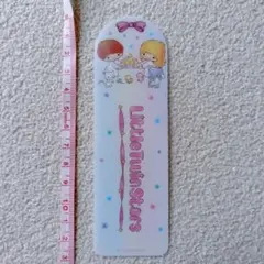 【匿名配送】サンリオ★リトルツインスターズ プラスチックブックマーク