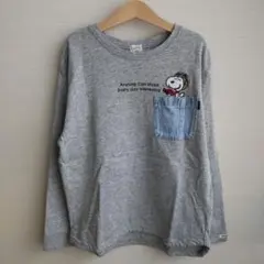 エフオーキッズ　スヌーピーコラボ　長袖Tシャツ　140サイズ