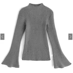 モックネック ニット