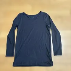 HEATTECH 長袖シャツ 140 ブラック