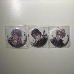 にじさんじ 弦月藤士郎 長尾景 甲斐田晴 缶バッジ VΔLZ 三華の樂