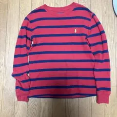 00s Ralph Lauren 短丈 ボーダー サーマル ロンT Y2Kのサムネイル