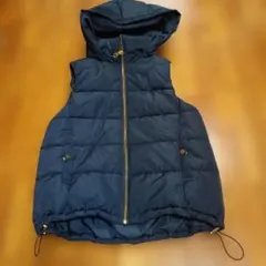 GU★ダウンベスト Sサイズ ネイビー