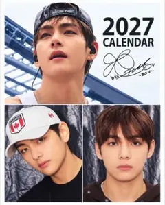 BTS V 2027年 壁掛け　カレンダー