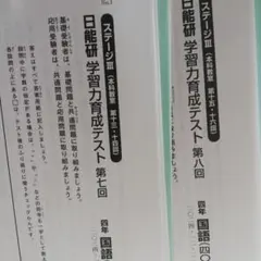 日能研 2024年度 6年生 学習力育成テスト 前期 全17回 フルセット 小6 日能研 2024年度 6年生 学習力育成テスト 前期 全17回 フルセット 小