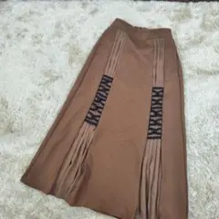 AMERI LACE UP LITTLE PLEATS SKIRT ウエストゴム