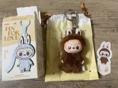 【新品・未使用】LABUBU イニシャルラブブL PINFORLOVE 正規品
