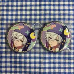 にじさんじ 叢雲カゲツ 缶バッジ きゅんぶろ 2点セット