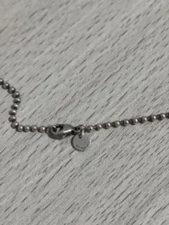 クロムハーツSTERLING シルバー ボールチェーン ネックレス 44 
