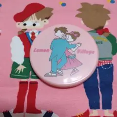 昭和　レトロ　レモンビレッジ　コンパクトミラー　鏡　ビクトリアファンシー　学研