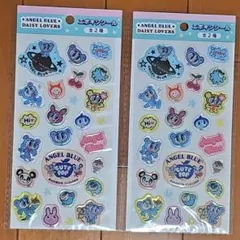 エンジェルブルー 　シール　 2シートセット