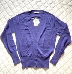新品、未使用　mystic 無地カーディガン