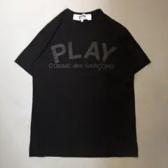 play COMME des GARÇONS tシャツ ブラック