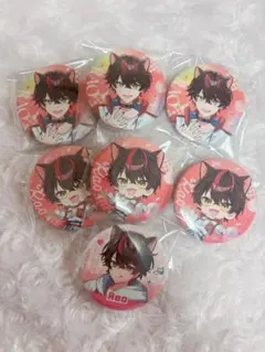 すにすてらお AGF ポップアップストア 缶バッジ ×7