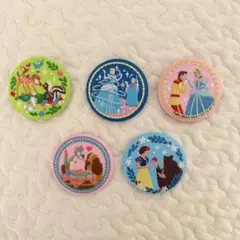 ディズニー刺繍缶バッジ