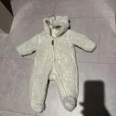 H&M フリースロンパース 50サイズ