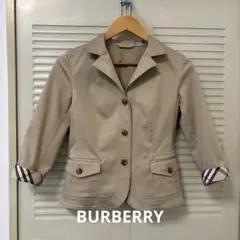 BURBERRY レディースコンパクトジャケット　七分袖　36サイズ
