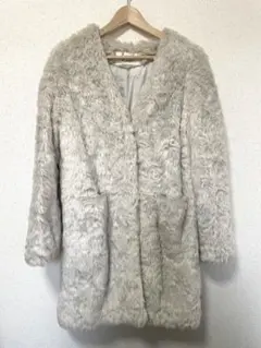 【美品】Another Edition アナザーエディション　ファー　コートのサムネイル