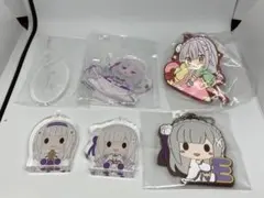 一番くじ　Re:ゼロから始める異世界生活 エミリア  5点セット　リゼロ