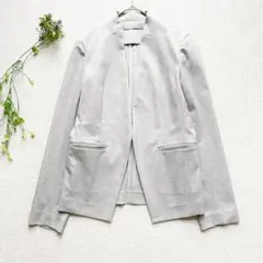 2026年最新】Theory luxe カラー：グレイ系 レディース ノーカラー