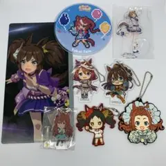 ウマ娘 コースター アクスタ アクリルマスコット ラバーマスコット 8点セット