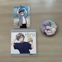 カラフルビーチ　ヒロ　サンリオコラボ缶バッジ