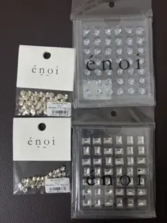 énoi ラインストーン 4種 セット ネイルパーツ エノイ enoi - メルカリ