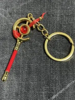 葬送のフリーレン　杖　キーホルダー　約7cm