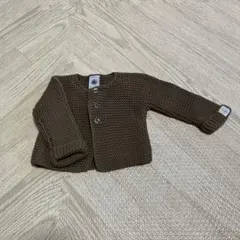 プチバトー　ニットカーディガン