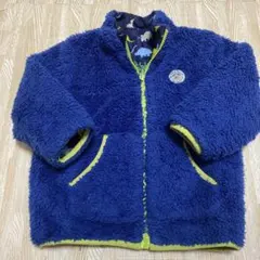 PICNIC 恐竜柄 フリースジャケット 100 リバーシブル