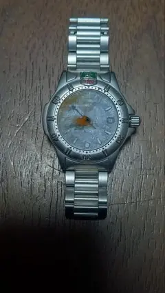 ★ジャンク★TAG Heuer Early 1980's Heuer 980.006 Jumbo-Case Diver Professional