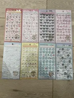 【国内正規品】ボンボンドロップシール ミニ サンリオ 8種セット