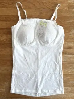 新品　ブラトップ　ショップチャンネル　白　レース