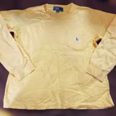 ポロ 長袖カットソー 馬刺繍