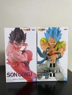 ドラゴンボールZ 地球育ちのサイヤ人　孫悟空(界王拳) ゴジータ　namco限定